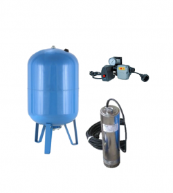 Kits avec pressostat et réservoir à membrane